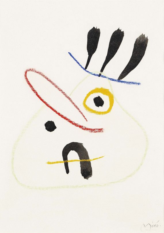 Joan Miró - Tête d