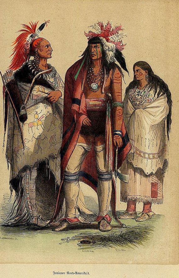 George Catlin - Indianer Nord-Amerikas.