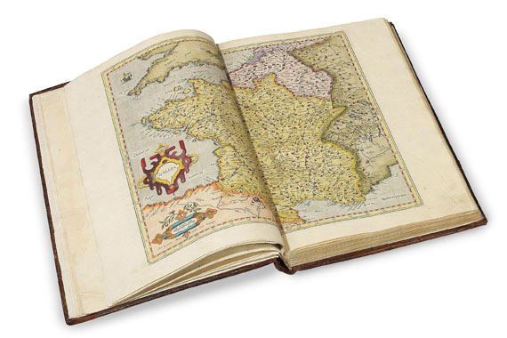 Gerard Mercator - Atlas 1585. 3 Tle. in 1 Bd.