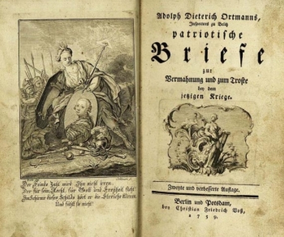 A. D. Ortmann - Patriotische Briefe. 1759