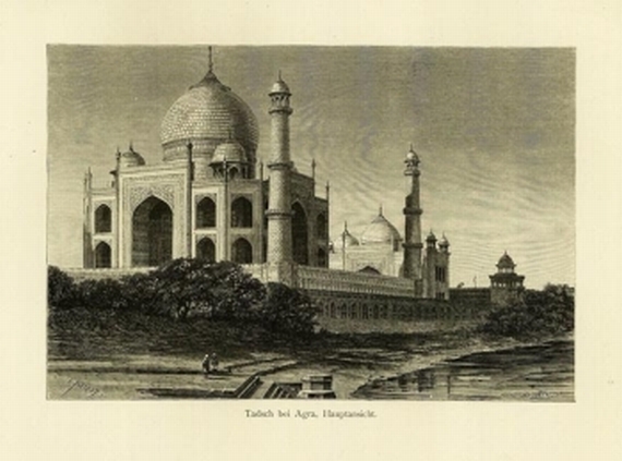 E. Schlagintweit - Indien. 2 Bde. 1880-1881.