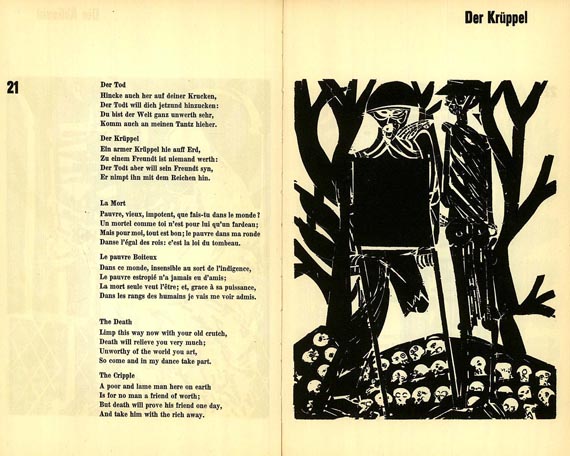 HAP Grieshaber - GrobFein + kl. Totentanz. 1968