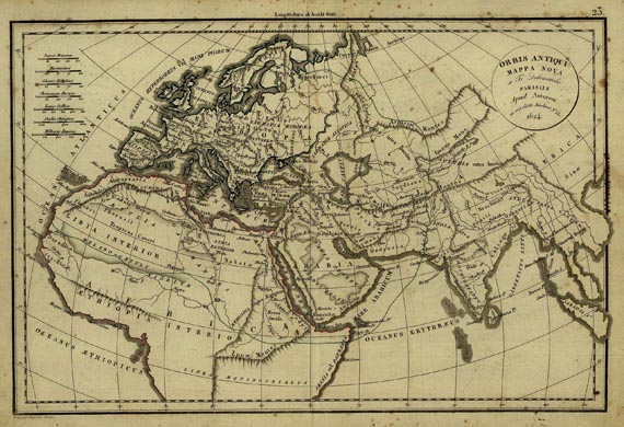 Charles Francois Delamarche - Atlas de Géographie. 1825
