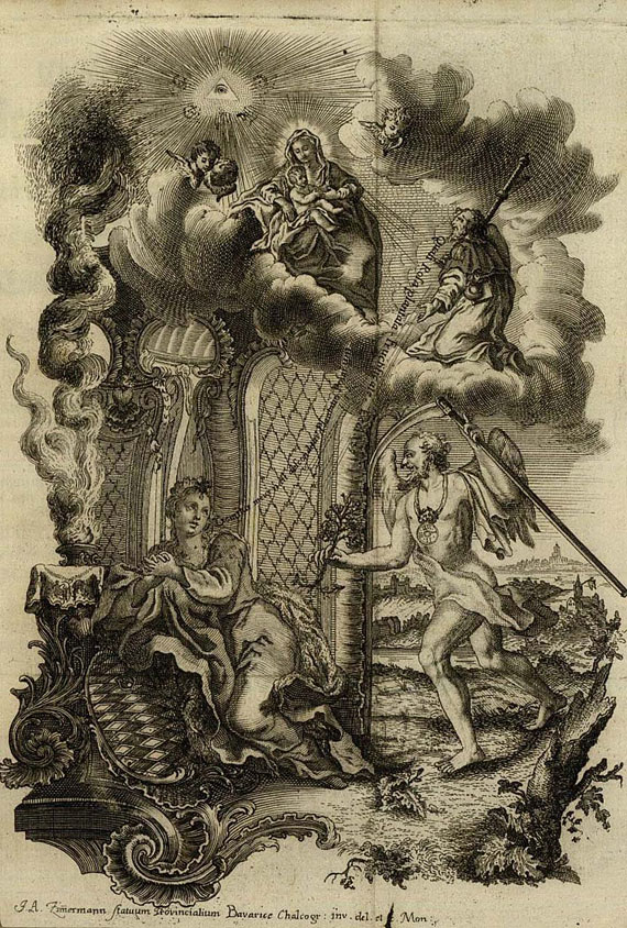 Bayern - Zimmermann, J. A., Chur-Bayerisch geistlicher Kalender. 1757