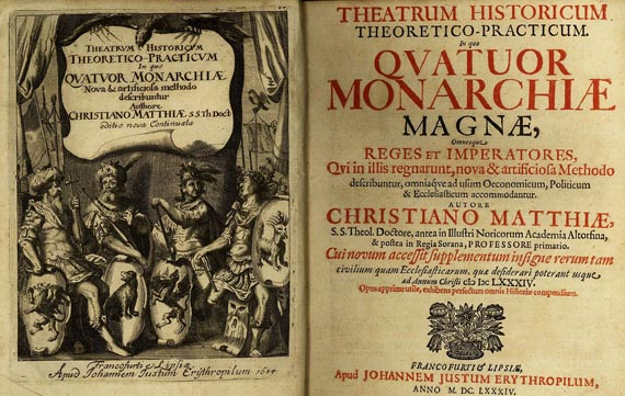 Christian Matthiae - Theatrum historicum. 1684