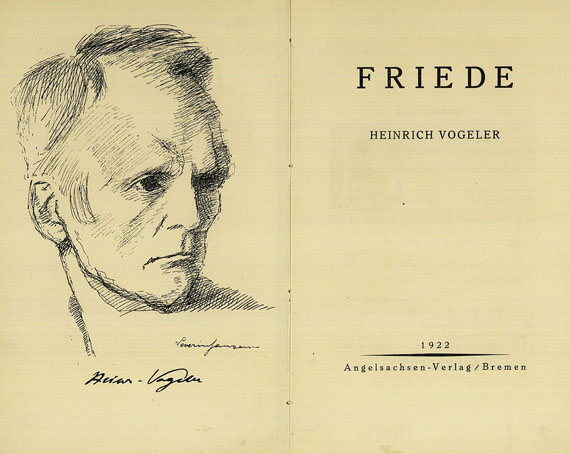 Heinrich Vogeler - Friede, 1922. [N4]