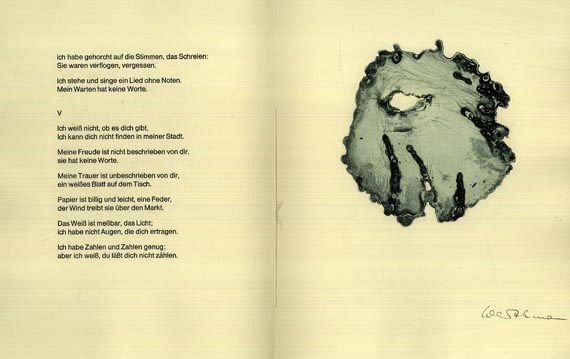 Hundertdrucke - Hoff, K., Skeptische Psalmen. Hundertdruck. 1965