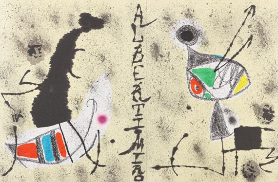 Joan Miró - Alberti, Maravillas (1975)