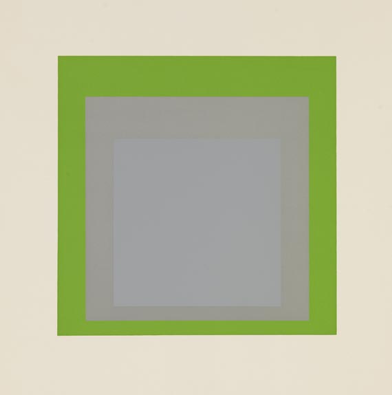 Josef Albers - Homage to the square: soft edge - hard edge - Weitere Abbildung