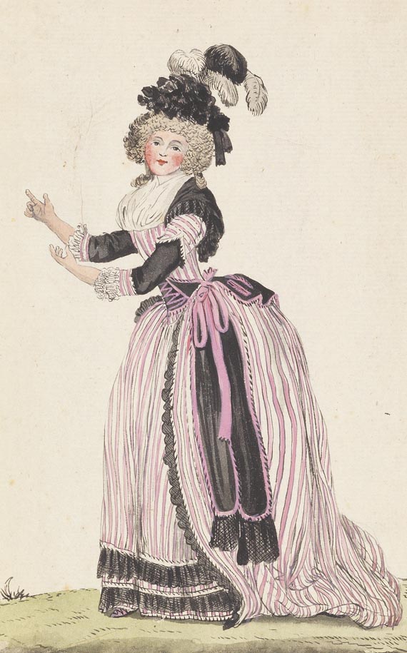  Mode - 16 Modetafeln. 1790er Jahre - Weitere Abbildung