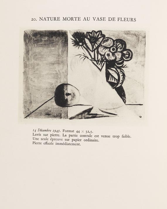 Pablo Picasso - Lithographe. 4 Bde. 1949-64