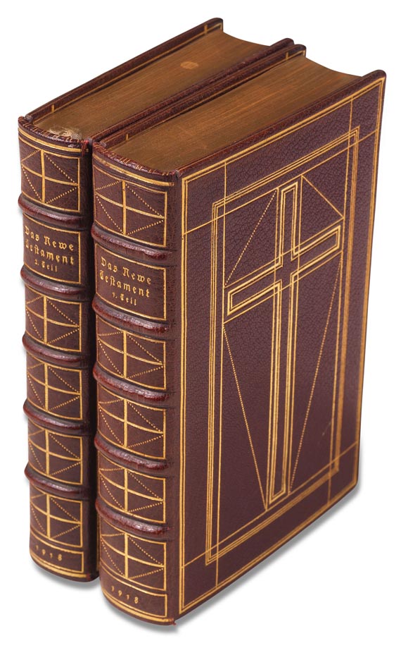 Biblia germanica - Das newe Testament Deutsch, 2 Bde. 1918.