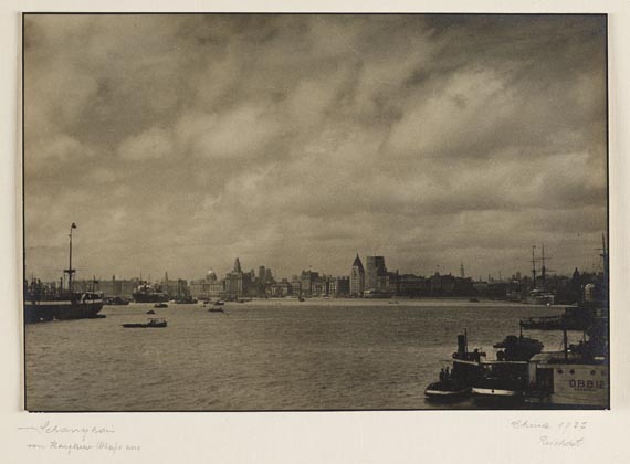  Reisefotografie - Reisefotografie Hongkong/China, 3 Alben. 1900-03 und 1935-37. - Weitere Abbildung