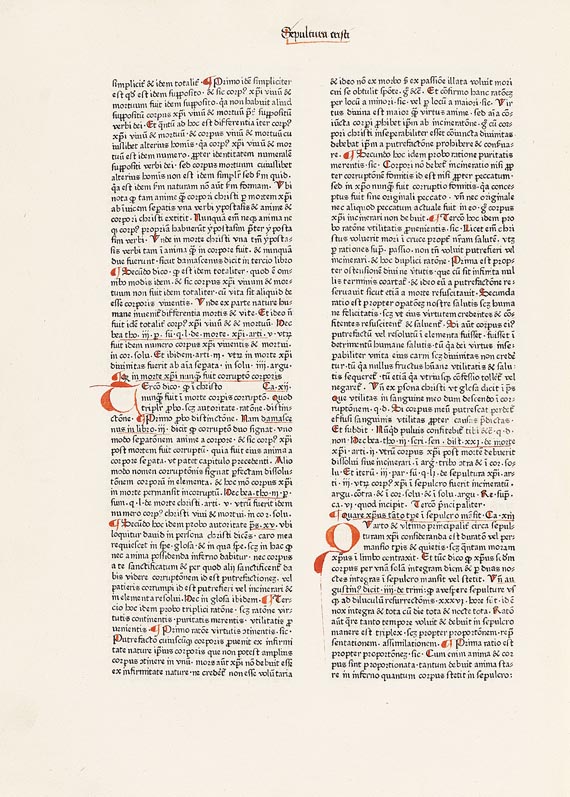 Rainerius de Pisis - Pantheologia. Bd. II. 1474.