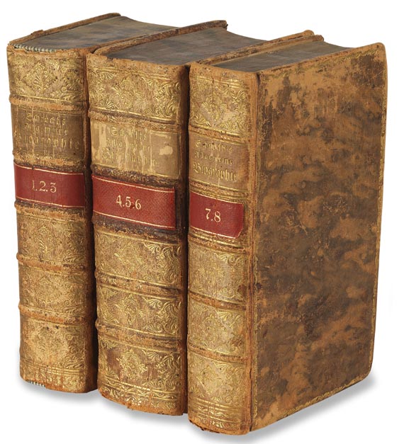 Johann Matthias Schröckh - Allgemeine Biographie. 1767-91. 8 Bde. in 3 Bden.