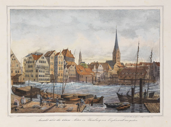 Peter Suhr - Hamburgs Vergangenheit. 1838- ca. 1856. 2 Bde. - Weitere Abbildung