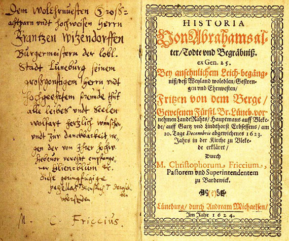Christoph Frick - Historia Fritzen von dem Berge, 1624