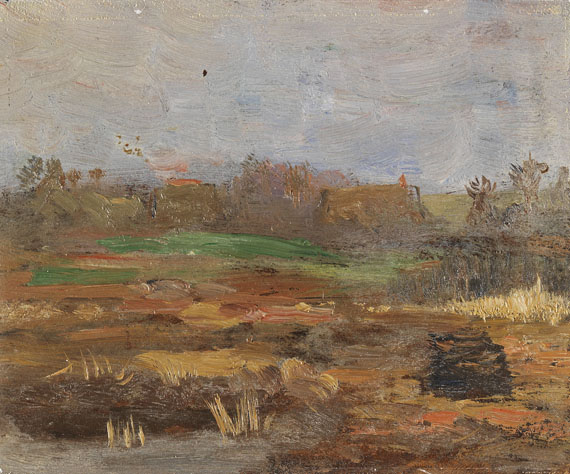 Rudolf Höckner - 3 Gemälde: Norddeutsche Landschaften - Weitere Abbildung