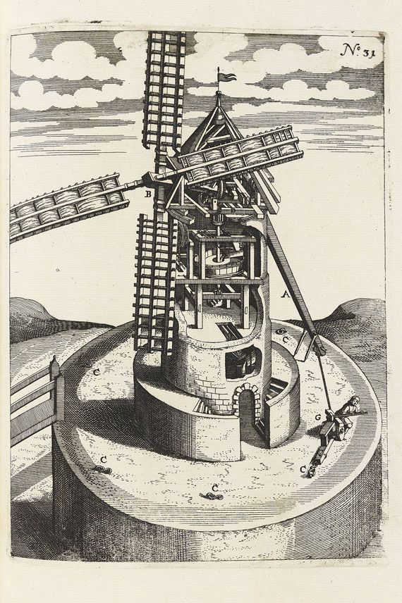 Georg Andreas Böckler - Theatrum machinarum novum. 1661.