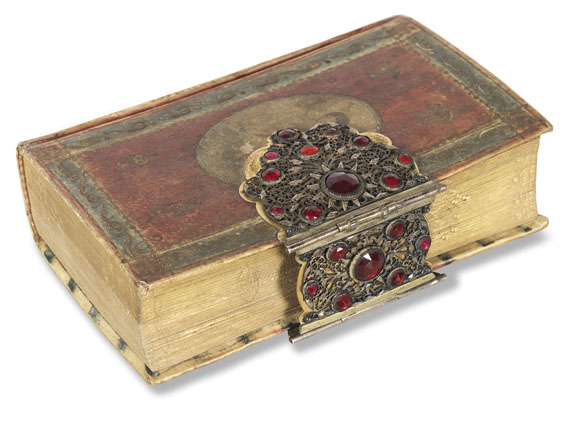   - Biblia germanica, Minden. 1811. - Einband