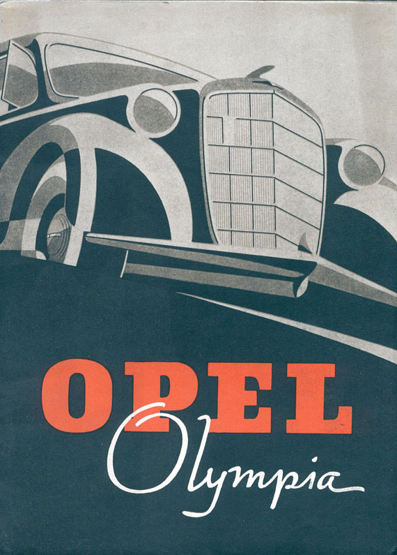 Automobile - Sammlung Automobilkataloge. Um1930-50. Ca. 25 Teile.