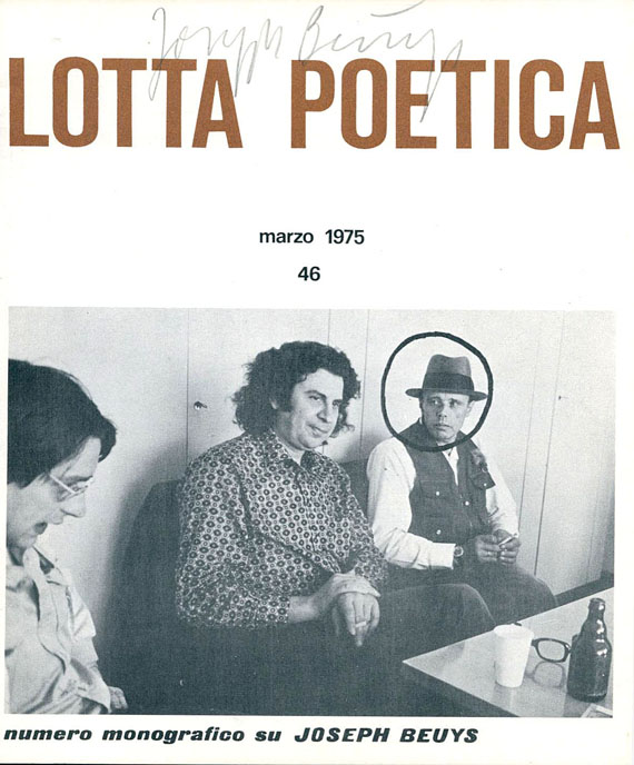 Joseph Beuys - Lotta poetica. 1975 - Dabei: Multiples. 1978