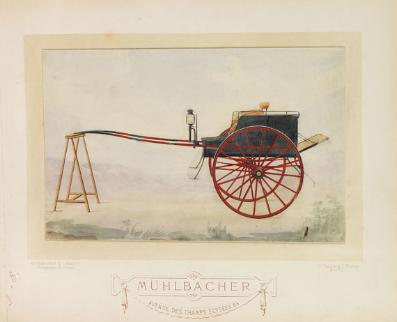   - Album mit 30 kolor. Fotografien der Fa. Mühlbacher. Um 1885 - Weitere Abbildung