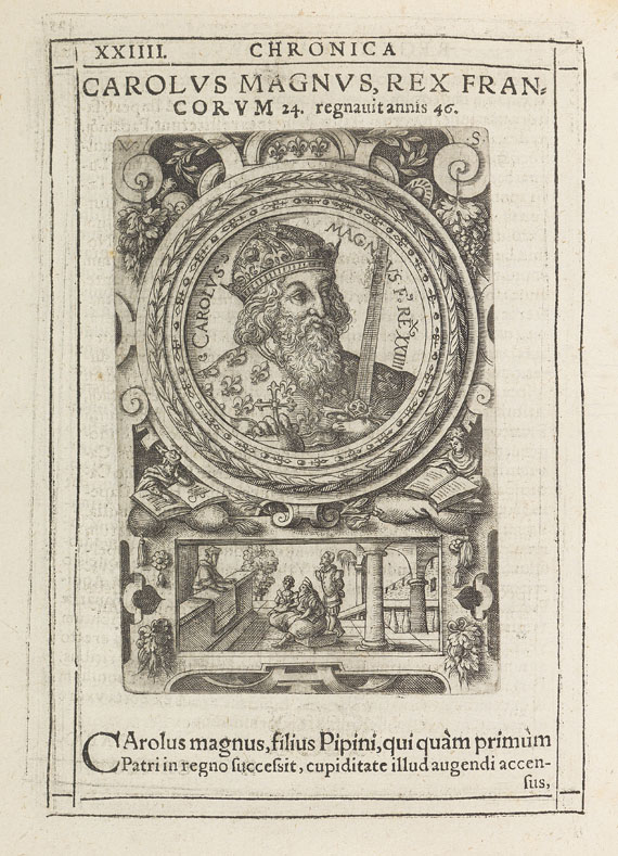 G. Bernard - Effigies regum francorum omnium. 1576