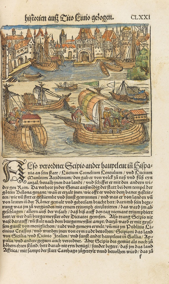 Titus Livius - Römische Historien. 1533.