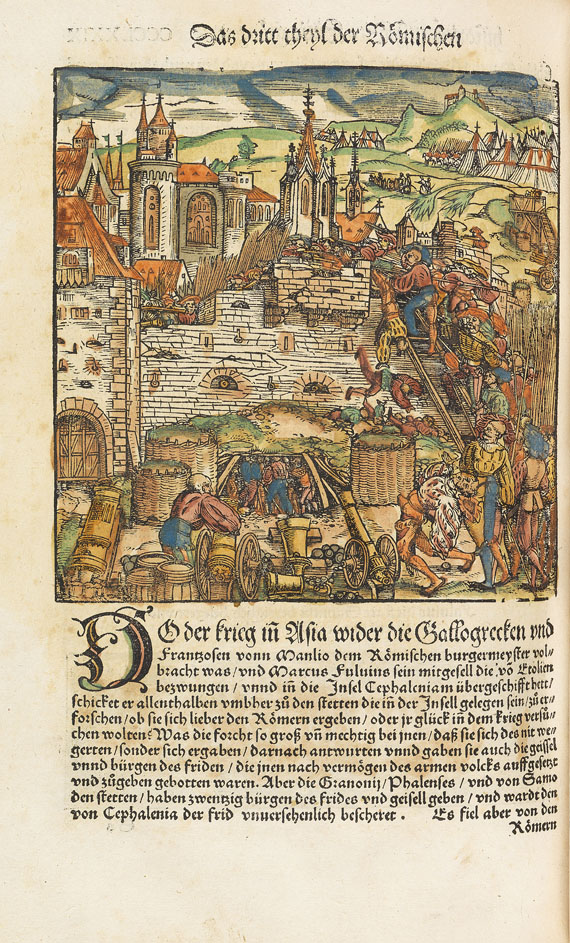 Titus Livius - Römische Historien. 1533. - Weitere Abbildung