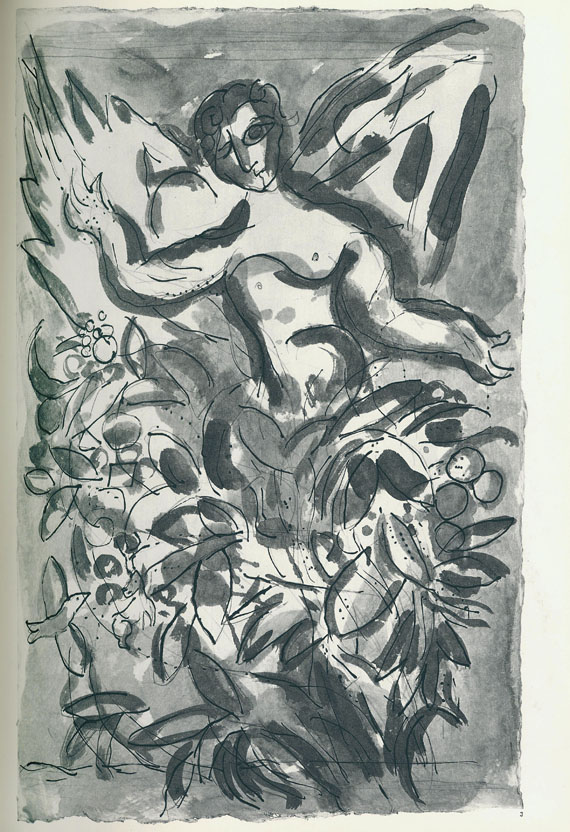 Marc Chagall - Dessins pour la bible. Verve No. 37/38.