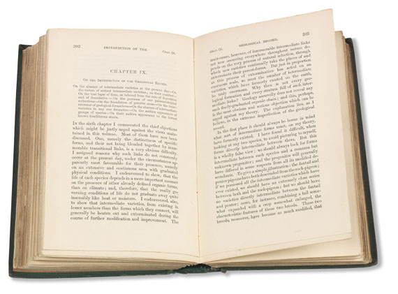 Charles Darwin - Origin of species. Third edition. 1861 - Weitere Abbildung