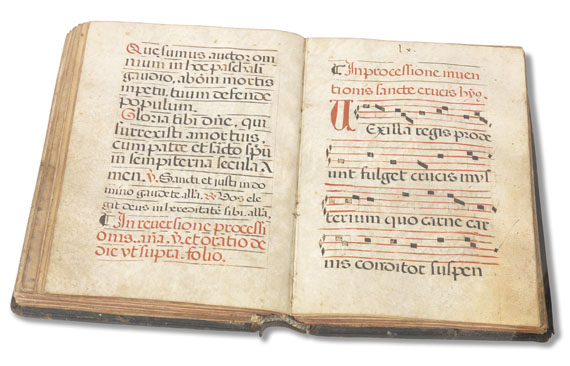 Manuskripte - Processionarium secundum usum Ecclesiae