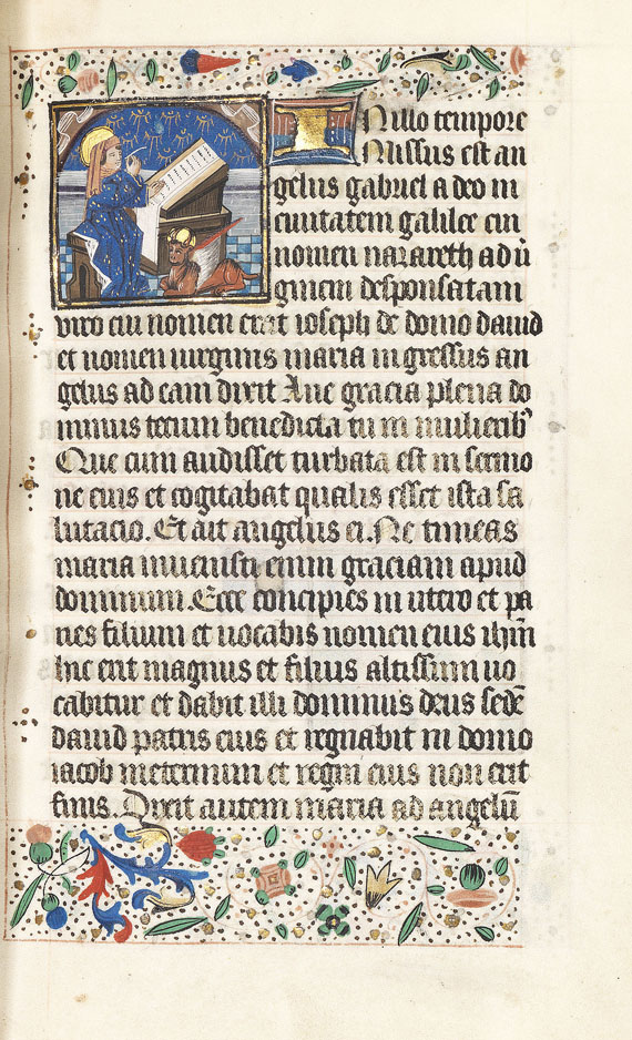 Manuskripte - Stundenbuch. Südl. Niederlande, um 1450