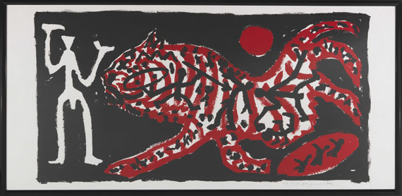 Penck (d.i. Ralf Winkler) - Tiger und Jäger