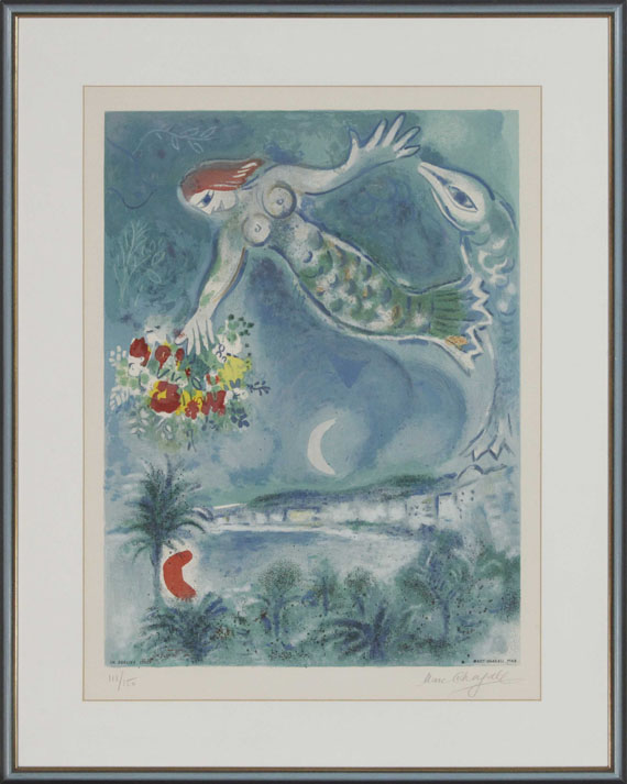 Chagall - Die Sirene und der Fisch