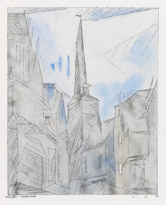 Lyonel Feininger - Umpferstedt