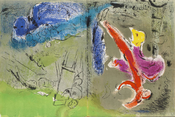 Marc Chagall - Verve. Vol. II, No 27 et 28. Dabei: Lassaigne. Chagall. 2 Teile