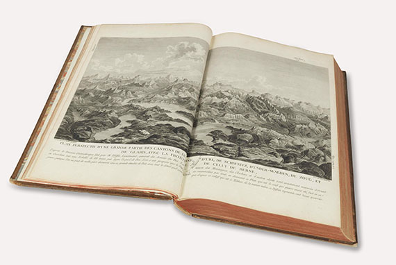 Béat Fidelé Antoine de Zurlauben - Tableaux de la Suisse. 5 Bände in 4 - Weitere Abbildung