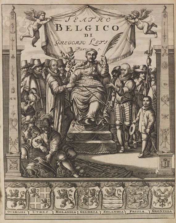 Gregorio Leti - Teatro Belgico. 2 Bände