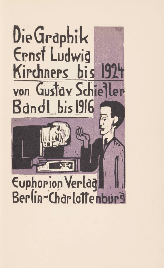 Gustav Schiefler - Die Graphik Ernst Ludwig Kirchners, Band I, Vorzugsausgabe - Weitere Abbildung