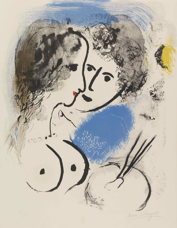 Chagall - Maler mit Palette