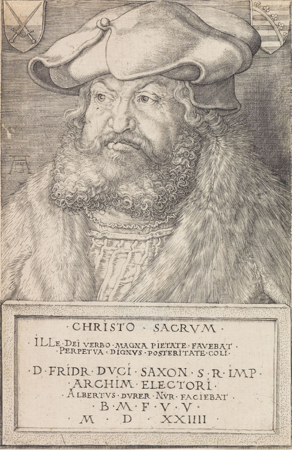 Dürer - Friedrich der Weise, Kurfürst von Sachsen