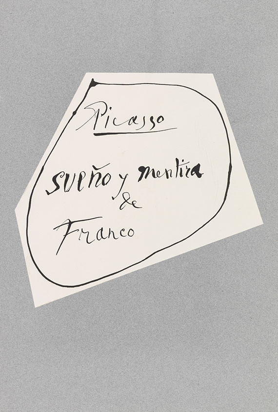 Pablo Picasso - Sueno y mentira de Franco, 1 von 850 Exemplaren