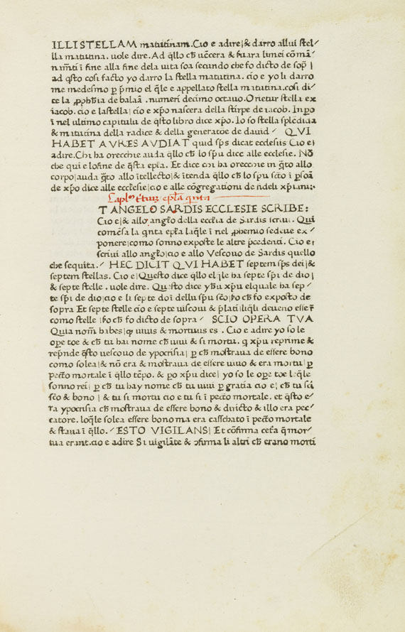 Federigo da Venezia - Commentum in Apocalypsim