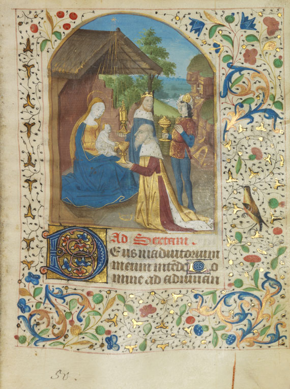 Manuskripte - Stundenbuch nach Gebrauch von Langres. Um 1490