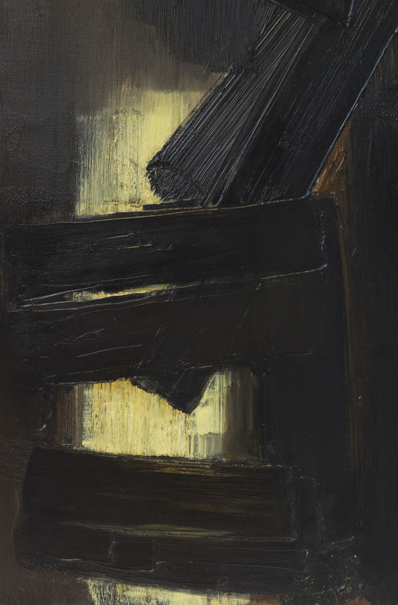 Pierre Soulages - Peinture 92 x 65 cm, 3 août 1954 - Weitere Abbildung