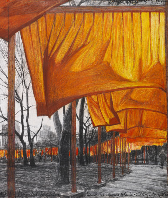  Christo - The Gates, Project for Central Park, NY (2-teilig) - Weitere Abbildung