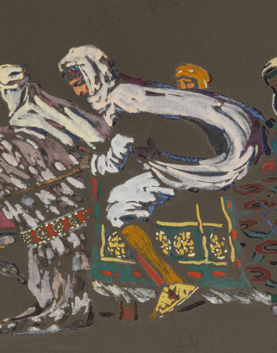 Wassily Kandinsky - Reiter (Arabische Reiter)