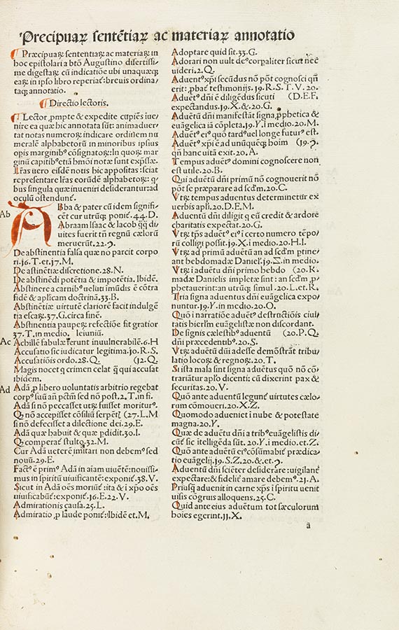 Aurelius Augustinus - Liber epistolarum